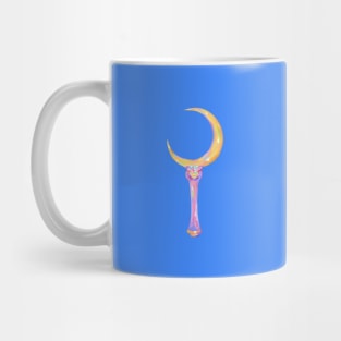 moon wand blue Mug
